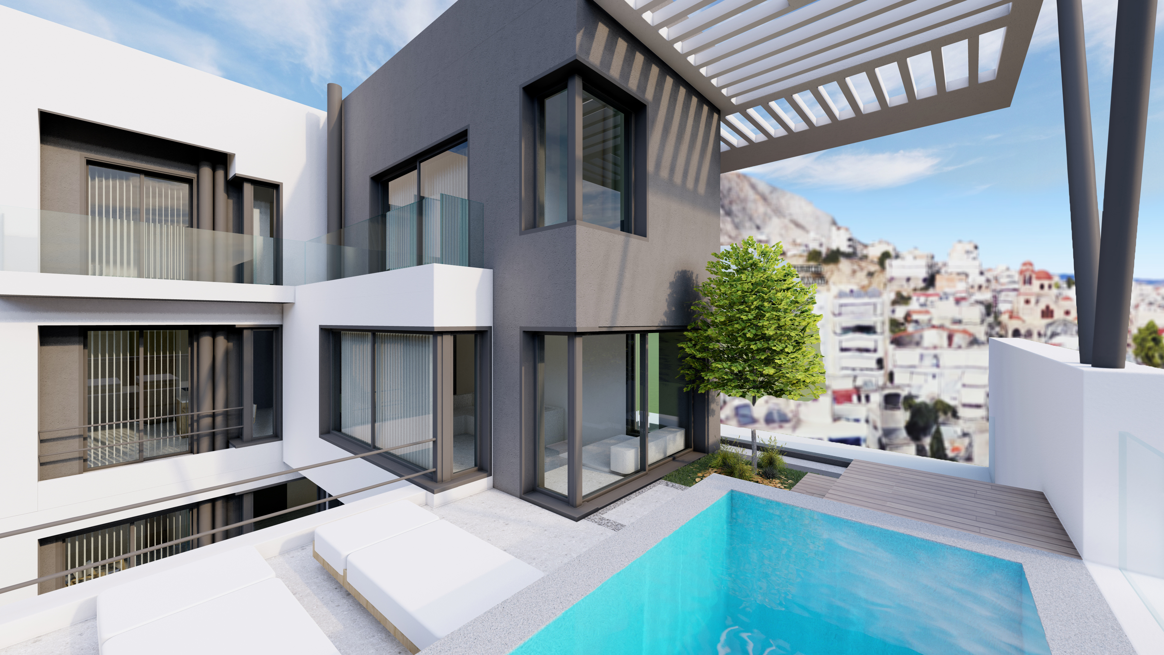 ΜΕΖΟΝΕΤΑ 160τμ 5ος-6ος ΜΕ ΠΙΣΙΝΑ